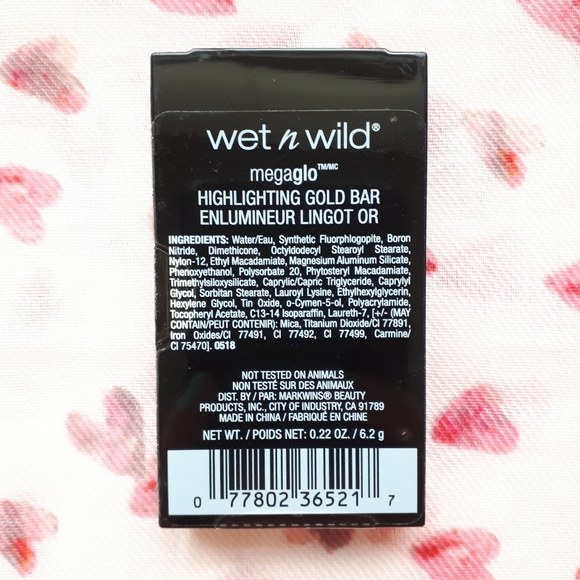 2/$15 Wet n Wild: Megaglo Highlighting Gold Bar - Picture 3 of 9
